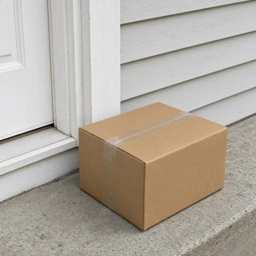 Box next to a door, no house number